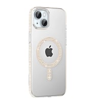Joko Apple İphone 14 Move Taşlı Magsafe Kapak - Pembe