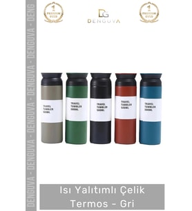 #Termos Vakumlu Paslanmaz Sızdırmaz Sıcak Soğuk Tutucu Dayanıklı Ergonomik Çift Katmanlı Çelik Termo