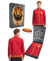 Galatasaray Orijinal Lisanslı Sarı Kırmızı 5 Yıldızlı Sweat + Silikon Bileklik Set Hediye