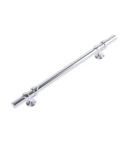 Luxury Maça Kulp Krom 160mm (2 Adet) (Füme)