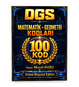 DGS Matematik – Geometri Kodları 100 Kod