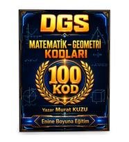 DGS Matematik – Geometri Kodları 100 Kod