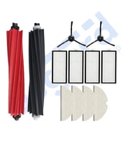 ROBOROCK Q8 MAX , Q8 MAX+ UYUMLU 1 Ana Fırça 2 Yan Fırça 4 Filtre 4 Mop PKT-iasgf0001250