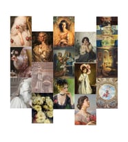 Orora Art-Sanat Temalı Poster Duvar Kağıdı Seti-15li-230g-A5