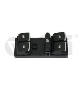 5K4959857 Cam Açma Anahtarı ( 4 Lü Krom ) - Golf Jetta Polo Passat Tiguan Touran Cc