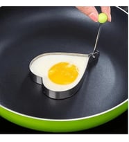 Metal Kalp Omlet Krep Kalıbı