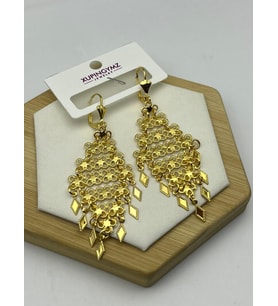 Vip Gold Tasarım Küpe - 26vipk02