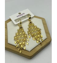 Vip Gold Tasarım Küpe - 26vipk02