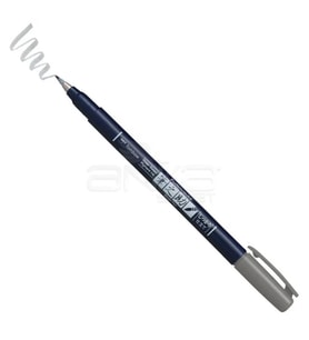 Tombow Fudenosuke Brush Pen Fırça Uçlu Kalem 49 Gray