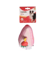 Camon Polyester Pasta Dilimi Şeklinde Gıcırtılı Eğlenceli Köpek Oyuncağı 25 cm