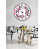 Bilge Retro Tasarımlı Duvar Saati 35 X 35 Cm