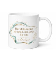 Onkoloğa Umut Ve Şifa Dağıtan Kanser Savaşçısı İrade Destekçisi Çay Kupası Hediye