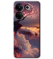 Tecno Camon 20 Pro 4G Kılıf HD Desen Baskılı Kılıf - Uçurumdaki Hayat