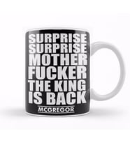 The King Is Back Conor Mcgregor Kupa Bardak Porselen