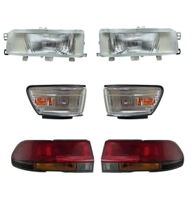 Toyota Corolla Liftback Far+ Stop+ Sinyal Set 1988-1992