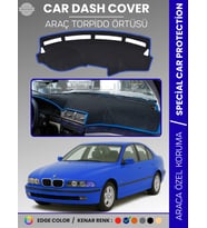 Bmw E39 (2006-2010) Torpido Örtüsü Ön Göğüs Koruma Torpido Koruma Araca Özel Kaymaz Kolay Montaj