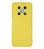 Mey İthalat® Huawei Nova Y90 Kılıf Nano içi Kadife Silikon - Sarı