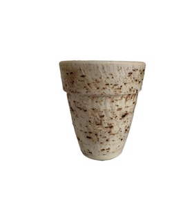 Antik Görünümlü Eskitme Toprak Saksı 17 cm*15 cm