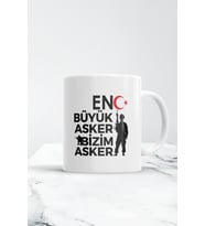 Beyaz Askerlere Özel Kupa Bardak