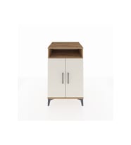 Kronos Komodin 3 Raflı 2 Kapaklı 60x59x96 Çam-Aytaşı