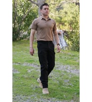 Wolftrap Polo Yaka 2 Cepli Kısa Kollu Taktik T-Shirt Koyu Bej