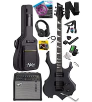 Midex Force-AMP50 Üst Seviye 50 Watt Amfili Elektro Gitar H-H Profesyonel Full Set Aksesuarlı