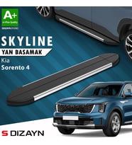 S-Dizayn Kia Sorento 4 Skyline Krom Yan Basamak 183 Cm 2022 Üzeri A+ Kalite