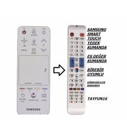 SAMSUNG AKILLI KUMANDA AA59-00775A BEYAZ AA59-00774A - YEDEK KUMANDASI