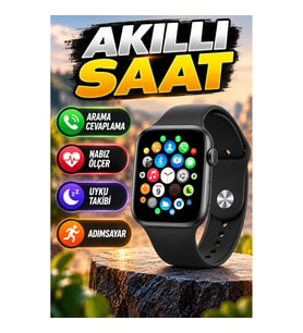 T700S Akıllı Saat Nabız Ölçer Uyku Takibi Adımsayar Arama Cevaplama Çok Fonksiyonlu