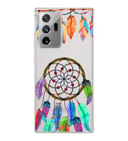 PrintiFy Samsung Galaxy Note 20 Ultra ile Uyumlu 1mm Slim Fit Nazar Boncuğu 6 Baskılı Şeffaf  Kılıf