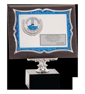ODAK KUPA - Ahşap Plaketler - PL-036 A - 18x24 cm