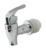 Termos İle Uyumlu Musluk Dıştan Dişli, Basmalı, Contalı, Somunlu, Plastik 8cm
