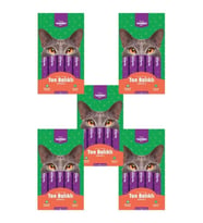 Kiwi Yammies 5x14 gr 5 Paket Ton Balıklı Somonlu Sıvı Ödül Maması