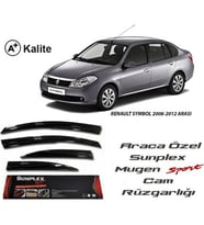 Renault Symbol Cam Rüzgarlığı Mugen Tip Sunplex 2006-2013