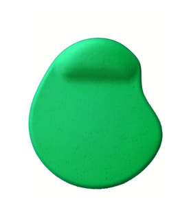 Oval Yeşil Kum Desen Destekli Kaymaz Taban Bilgisayar Notebook Mouse Pad - Bileklikli Mauspad
