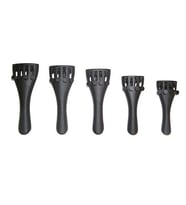 Valencia VTP5012 1/2 Keman Kuyruğu - Tailpiece (Aksesuar/Yedek Parça) Dayanıklı Alüminyum Alaşım, 4 Adet Entegre Fix (Hassas Akort Vidası) Yuvası ve Çocuk Boyu Kemanlarla Tam Uyum
