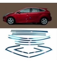 Ford Focus 3 Hb Krom Cam Çerçeve Çıtası 2012-2015 arası
