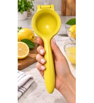 Tasarım Döküm Limon Sıkacağı sarı - Dayanıklı Narenciye Sıkacağı