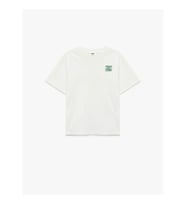 Koton Oversize Baskılı Beyaz Erkek Çocuk T-Shirt 6SKB10060TK