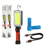 USB Şarjlı Oto Tamirci Çalışma Lambası – Manyetik, Askılı, Yüksek Parlak LED El Feneri WT-733