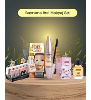 Bayrama özel  Kozmetik Seti Newwell BB Krem Gabrini Maskara Parfüm 12 Li Mini Ruj  2⃣
