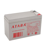 Ataba AT1290G 12 Volt 9 Amper Jel Akü (Siyah)