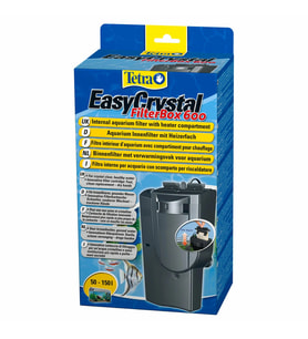 Tetra EasyCrystal Filter Box 600 İç Filtre 600 L/H – Kartuş Sistemli Güçlü Akvaryum Filtresi