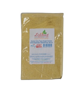 LokmanAVM Çemen Unu Tane Doğal Çemen Çekirdeğinden Öğütülmüş 100 Gr Paket