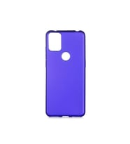 Alcatel 3X 2020 Uyumlu Kılıf Zore Premier Silikon Kapak (SAKS MAVI)