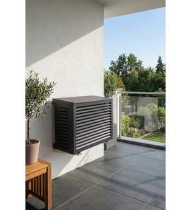 Klima Motoru/Dış Ünite Gizleme/Koruma Kafesi XS 7000 BTU - 9000 BTU 86X44X65(H) Açılı Condor