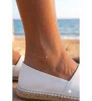 Orjinal 14 Ayar Altın Minimal Dorikalı Altın Halhal.rose.gold.rodaj Renk Seçeneğiyle