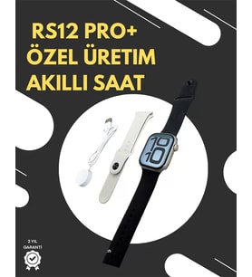 Rs12 Pro+ 2025 Serisi Özel Üretim Akıllı Saat – Amoled Ekran, Gps, 2Gb Hafıza, Sesli Görüşme, Uzun