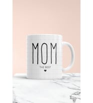 Mom The Best Baskılı Kupa Bardak