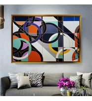 Altın Çerçeveli dekoratif tablo a237 (Gold)